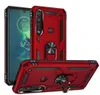 För Motorola Moto G8 G7 Plus G6 G7 Play Case Stand Telefonhållare Finger Ring Armor Cover för Moto One Macro Action Zoom E5 E6PLUS P6093197