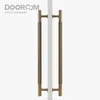 Dooroom Antique Brass Door Двойная односторонняя шнурная ручка бара Деревянные ворота стеклянная дверная дверная ручка для душа ручка латунь