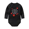 I Am Mom's and Dad Masterpiece Funny Newborn Baby Bodysuits Boy Girl Casual Long Sleeve Jumpsuit Playsuits Outfits Infant Cloth