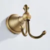 Robe Hook antique en laiton Bronze Luxury Creative Mall Crochet pour salle de bain cuisine en toilette pour maison de décoration de maison Contrôle de serviette porte-clés