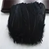 20pcs / lot des plumes d'oie dure dure pour l'aiguille de rêve capteur de rêve blanc noir oies noire de plumes accessoires accessoires