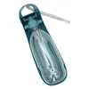Foldbar husdjursvattenflaskskål för stora hundar BPA gratis utomhus dricker kopp hund gåva bärbar dricka dispenser drop frakt