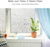 Window Stickers Privacy Film Self Adhesive Frosted Static Cling Anti-UV Glass Sticker