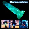 Other Health Beauty Items Dark Glowing dildo for Woman Masturbate Color Jelly penis Toys for women Big soft cock Light Erotic Dildo with Suction Cup L49