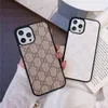 Luxurys Designers Deri Telefon Kılıfları İPhone 15 Pro Max 14 13 12 12 Mini 11 XS XR X 8 7 Plus 15plus Moda Tasarım TPU Klasik Arka Kapak Kılıfı Lüks Mobil Kabuk