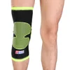 1 PC Sports Knee Pad in gomma sintetica in gomma sintetica anti-slid per adulti traspiranti Supporto per il ginocchio Basketball Soccer Calcio maniche di protezione da ginocchio