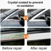 SEAMETAL Car Chrome Plated Repair Paste Set Remove Surface Oxide Refurbishing Agent Chrome Aluminum Cleaner Grinding Polish Kit