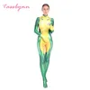 Anna Marie Rogue Cosplay x Men Cosplay BodySuit 3D Impression Costume Adultes Kids Zentai Suit Halloween Party Costume Women Girls