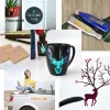 15cm*100cm Adhesive Vinyl Making Sign Vinyl Sticker Craft Waterproof Scrapbook Letter Iridescent Silver for Cup/Wall/Glass Decor