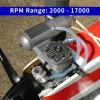 ОС Двигатель 46AXII 46AX V2 OS15490 RC Самолет Мотор моторного двигателя с глушителем 46AX для RC FPV светящийся самолет с неподвижным крылом.