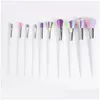 Makeup Brushes 10 PC: er Fan Brush Tools Drop01234563011261 Drop Delivery Health Beauty Accessories Otzbi