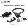 Tektro E350電動バイク油圧ブレーキフロントリア900mm/1850mmエビケディスクブレーキブレーキレバー180mmローターデュアルピストン