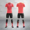 Novo traje de treinamento para crianças com competição de adultos de futebol com bordados personalizados