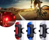 Bicycle Bike Light LED Colla posteriori posteriori della coda posteriore AVVISO CICLING Accessori per bici ricaricabili in stile USB Light USB 1084700