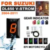 鈴木v-strom 650 dl650 dl 650 vstrom 2004 2005 2009 2010 2011モーターサイクルアクセサリーメーターの1-6レベルギアインジケーター