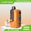 Двойная сетчатая катушка режим Большой полный экран 15000 Puff Vape 15K 20K Puffs Ondayable Vape 30W Box Mod