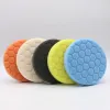 5pcs Buffing Roues PADS CAR VOINE POLUGING SPONGE 3/4/7/6/5 POUC AUTO AUTO PAD PAD PAD POUR POUR POLICATE