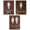 Badrum vägg klistermärke kvinna man toalettskylt wc hem hotell tvättstuga dörrskyltar