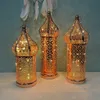 Decorações de luzes Eid de Luzes de Bateria para Lanternas de Masjid em casa Ramadan Kareem Mesquita LED Night Light Islam Party Muçulmano Supplie 240403