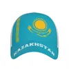 Unisex Flag Of Kazakhstan Adult Baseball Cap Patriotic Hat for Baseball Soccer Fans Men Women