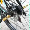 1 paio di pedali per bici a riposo dell'asse PEGS in lega di alluminio anti-slip BMX Mountain Road Cycling Bicycle Posuto posteriore anteriore