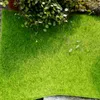 Flores decorativas 6 PCs Mini gramado multifuncional Fake Grass Decor Decoração de desgaste Mat Small PVC Craft Artificial Plant