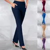 Pantalon de yoga pour femmes plus taille Pantalon d'entraînement taille haute