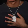 Hip Hop sieraden Rappers Sterling Sier Marquise Cut Vvs Moissanite Diamond Iced Jesus Pendant voor mensen