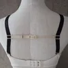 4 pcs Non-slip Adjustable Bra Straps Holder Elastic with Buckle Women's Elastic Bra Strap Holder Racer Back - Conceal Straps