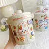 Kawaii Penhouder Desktop Organizer Big Size Desk Cosmetics Pencil Storage Box Student Office School Stationery Desk Decoration