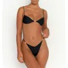 Bikini snel drogen nylon zwempak vrouwen split body backless sexy riem strakke passen