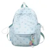 Backpack Small Floral Female Korean Fresh Student School Bag College Bagpack Large Outdoor Rucksack Travel Mochila Sac