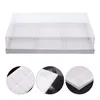 Nehmen Sie Container 5 PCs Cupcake Biscuit Party Accessoire Geschenkkoffer Bäckerei Grid Cookie Packing Supplies klare Süßigkeiten