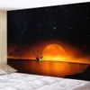 Landscape Tapestry Wallpaper Decor Mushroom Tapestries Painting Fabric For Upholstery Hangings Esotericism R0411 1