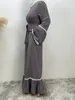 Abbigliamento etnico Ramadan Abayas Vestiti di preghiera per donne Abaya Dubai Turchia Islam Arabica Musulmana Mostit Musulcanica Abito modesto Kaftan Kebaya Robe Femme