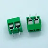 10 stks Groen KF301-2P Schroef Terminal Blok Draadconnector Pitch 5,0 mm KF301 2pin Spliceerbare rechte pcb-terminalblokadapter