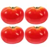 Decorative Flowers Imitation Tomato Simulated Vegetable Models Decorations Lifelike Fake Artificial Fruits Foam Tomatoes Simulation Props