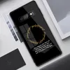 Lord of Rings Luxury Phone Case voor Samung S23 S22 S21 Pro Ultra A13 A33 A53 Opmerking 20 PC Glass Telefoon Cover Funda