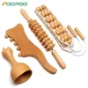 Outils de massage de thérapie en bois, masseur de drainage lymphatique pour la mise en forme du corps, les outils de sculpture du corps anti-cellulite