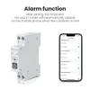 Avatto Tuya Wi -Fi Zigbee Smart Circuit z mocą Monitor Pomiar 1p 63a Din Rail Praca z Smart Life Alexa Google Home