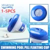 1-10pcs Schwimmbad Medizinischer Chlor-Tabletten-Whirlpool Floater Cleaner Tool Autospender Außenpool-Reinigungswerkzeuge