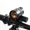 Aluminum Alloy Bike Light Usb Rechargeable T6 Led Bicycle Front Cycling Outdoor Zoomabletorch Light Head Lamp