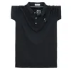 Polos da uomo Summer Polo Shirt Brand Abbigliamento Business Pure Cotton Business Casual Short Short Frandible Poloshirt