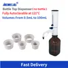 IKEME Laboratory Bottle Top Dispenser Adjustable pipette 0.5 -100mL Fully Autoclavable 121°C Liquid Dispenser Lab Equipment Hot
