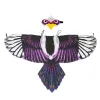 Bird Wings Mask Set Bird Wings Cloak Eye Mask Halloween Eagle Cosplay Kid Masquerade Children Domdropshipping