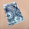 Horloge de Paris Clear Stamps-Silicone Stamps Flower Match-Transparent Stamps Seal Sceau DIY Scrapbooking Carte de fabrication