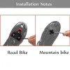 BUCKLOS Road Bike Cleat Fit Shimano SPD Shoe Pedals for SPD-SL/LOOK Delta MTB Road Bicycle Shoes Cleats Road Bike Cliplss Pedal