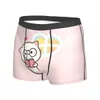 Hommes mignon mochi pêche de pêche boxer short sabot sous-vêtements doux kawaii ours humour masculin s-xxl samis