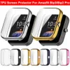 TPUスマートウォッチプロテクターケースカバーAmazfit BIP3/BIP3 Pro SmartWatch Plating Protective Shell Frame Accessoriesのカバー