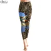 Cloocl Women Gym Leggings Swamp Olete Hunting Print Leggings High Taist Slimming Workers Pantalons Cool Femme Yoga Pantalons